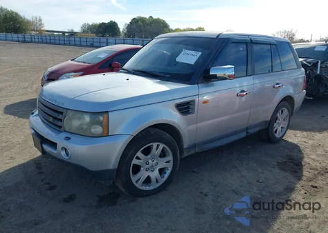 2006 Land Rover Range Rover Sport Hse из США, поврежденный, VIN SALSF25486A955638